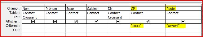 CP 5000 + Poste = Accueil